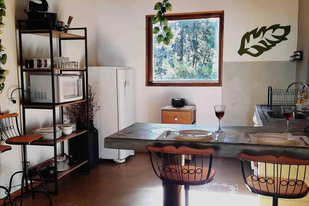 Casa Cipreste No Refugio Pinheiro Beira Rio Sapucai-Mirim